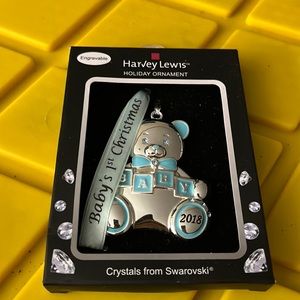 Harvey Lewis Baby’s 1st Christmas 2018 Ornament